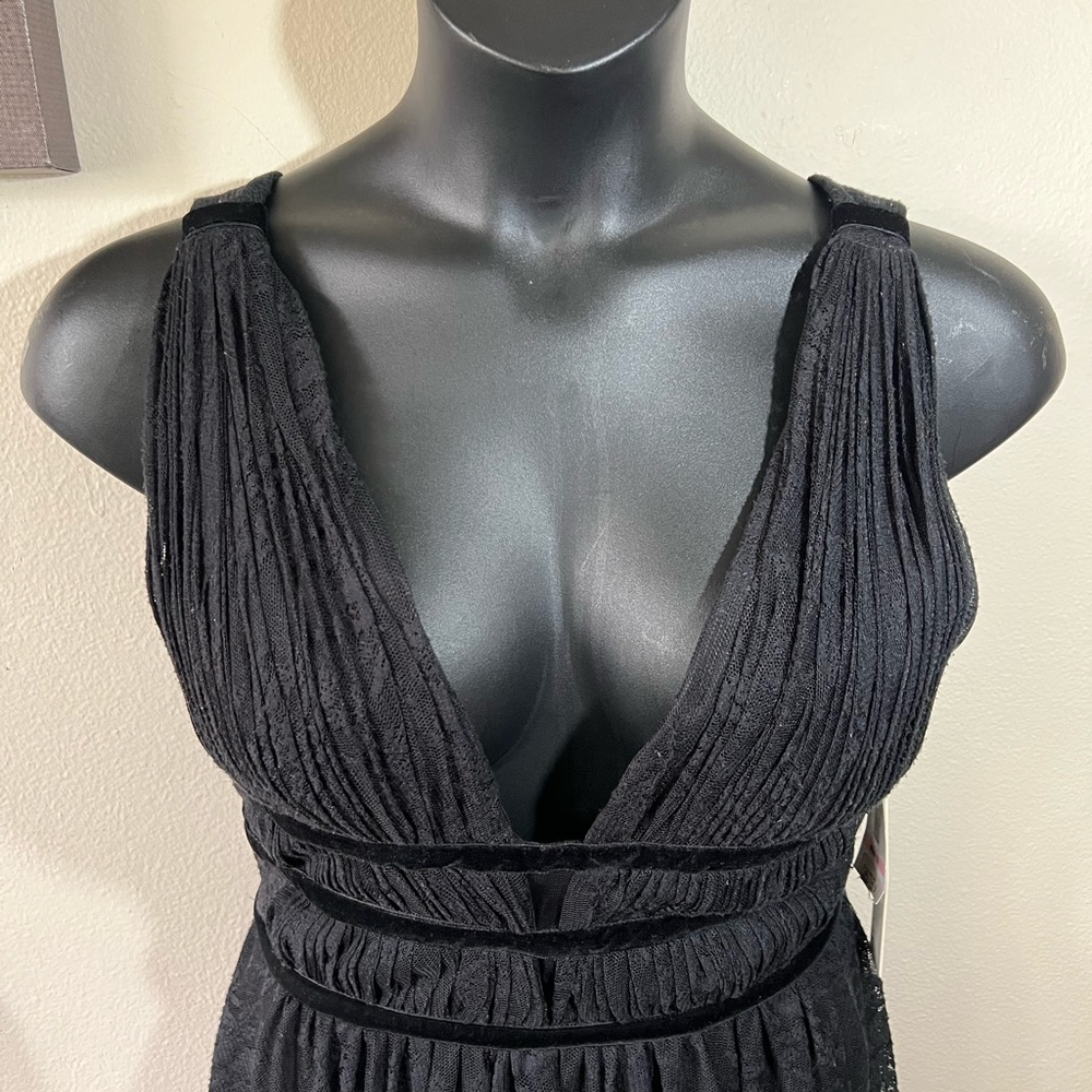 Nicole Miller New York Black Lace Dress